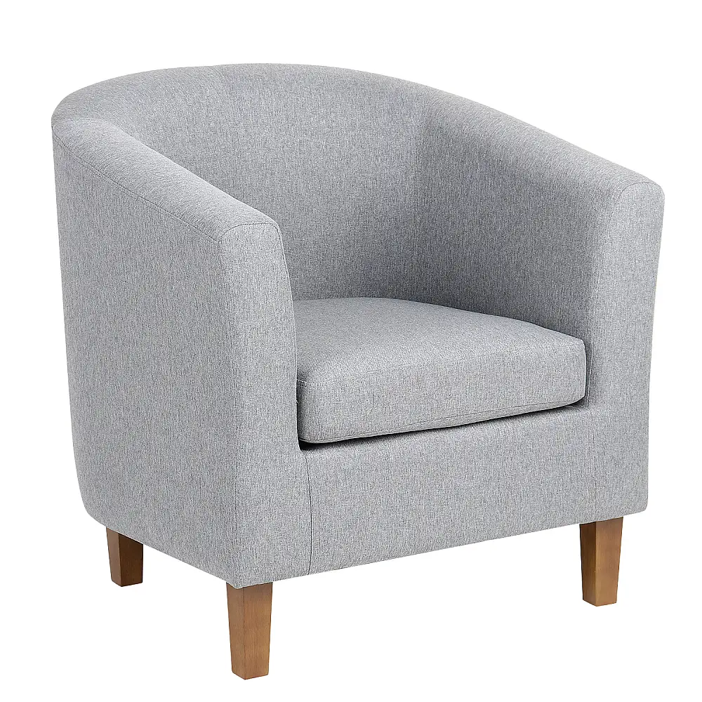 ArteLibre Πολυθρόνα ArteLibre FIORELLA Γκρι Ύφασμα 73x69x75cm - 14360028 - inde.gr