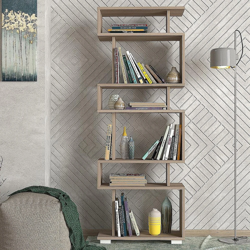 ArteLibre Βιβλιοθήκη ArteLibre OSMOND Cordoba Μοριοσανίδα/Μελαμίνη 60x20x157cm - 14410289 - inde.gr ArteLibre Βιβλιοθήκη ArteLibre OSMOND Cordoba Μοριοσανίδα/Μελαμίνη 60x20x157cm - 14410289 - inde.gr
