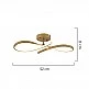ArteLibre Φωτιστικό Οροφής LED ArteLibre AURIGA Χρυσό Μέταλλο 52x11cm - 14780175 - inde.gr ArteLibre Φωτιστικό Οροφής LED ArteLibre AURIGA Χρυσό Μέταλλο 52x11cm - 14780175 - inde.gr