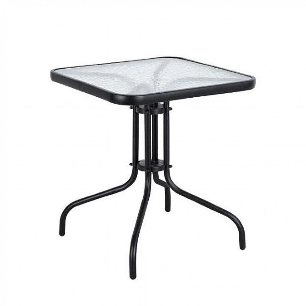 ArteLibre Τραπέζι Μεταλλικό ArteLibre MARS Μαύρο 70x70x70cm - 14450044 - inde.gr
