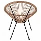 ArteLibre Πολυθρόνα Κήπου ArteLibre APRONIUS Φυσικό/Μαύρο Rattan/Μέταλλο 71x73x77cm - 14510061 - inde.gr ArteLibre Πολυθρόνα Κήπου ArteLibre APRONIUS Φυσικό/Μαύρο Rattan/Μέταλλο 71x73x77cm - 14510061 - inde.gr