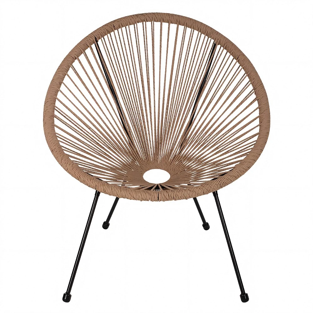 ArteLibre Πολυθρόνα Κήπου ArteLibre APRONIUS Φυσικό/Μαύρο Rattan/Μέταλλο 71x73x77cm - 14510061 - inde.gr ArteLibre Πολυθρόνα Κήπου ArteLibre APRONIUS Φυσικό/Μαύρο Rattan/Μέταλλο 71x73x77cm - 14510061 - inde.gr