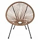 ArteLibre Πολυθρόνα Κήπου ArteLibre APRONIUS Φυσικό/Μαύρο Rattan/Μέταλλο 71x73x77cm - 14510061 - inde.gr ArteLibre Πολυθρόνα Κήπου ArteLibre APRONIUS Φυσικό/Μαύρο Rattan/Μέταλλο 71x73x77cm - 14510061 - inde.gr