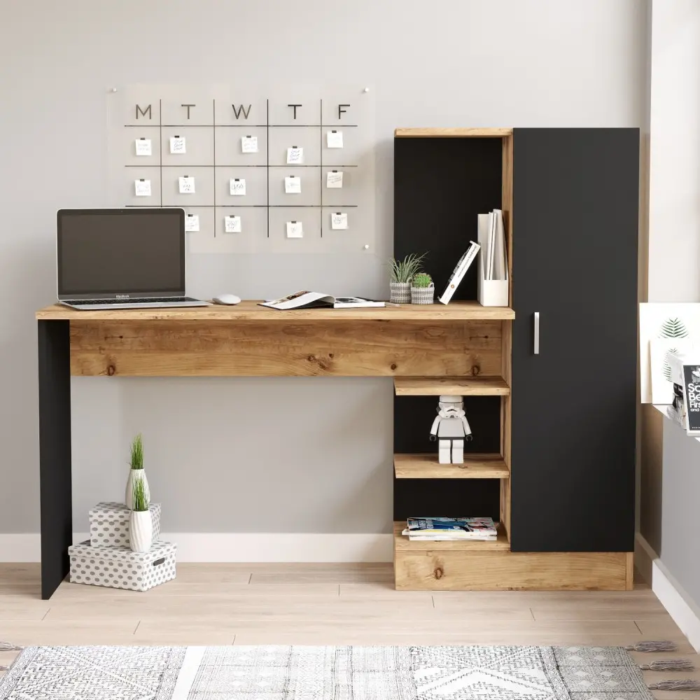 ArteLibre Γραφείο ArteLibre CAMDEN Πεύκο/Μαύρο Μοριοσανίδα 152.3x40x120cm - 15350088 - inde.gr ArteLibre Γραφείο ArteLibre CAMDEN Πεύκο/Μαύρο Μοριοσανίδα 152.3x40x120cm - 15350088 - inde.gr