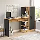 ArteLibre Γραφείο ArteLibre CAMDEN Πεύκο/Μαύρο Μοριοσανίδα 152.3x40x120cm - 15350088 - inde.gr ArteLibre Γραφείο ArteLibre CAMDEN Πεύκο/Μαύρο Μοριοσανίδα 152.3x40x120cm - 15350088 - inde.gr
