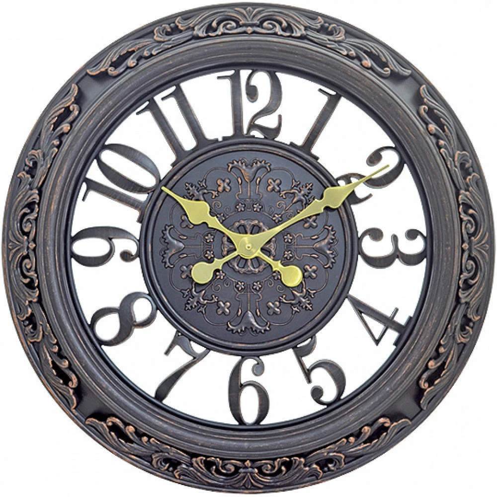 ArteLibre Ρολόι Τοίχου ArteLibre Μαύρο Πλαστικό Φ56cm - 14740035 - inde.gr