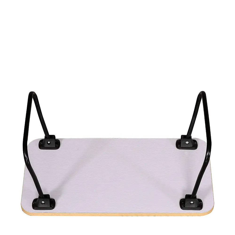 ArteLibre Βοηθητικό Τραπεζάκι ArteLibre BALLARD Πτυσσόμενο Δρυς/Μαύρο Μοριοσανίδα/Μέταλλο 53x30x22cm - 15340005 - inde.gr