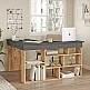 ArteLibre Γραφείο ArteLibre CANN Πεύκο/Ανθρακί Μοριοσανίδα 115x120x72cm - 15350090 - inde.gr ArteLibre Γραφείο ArteLibre CANN Πεύκο/Ανθρακί Μοριοσανίδα 115x120x72cm - 15350090 - inde.gr