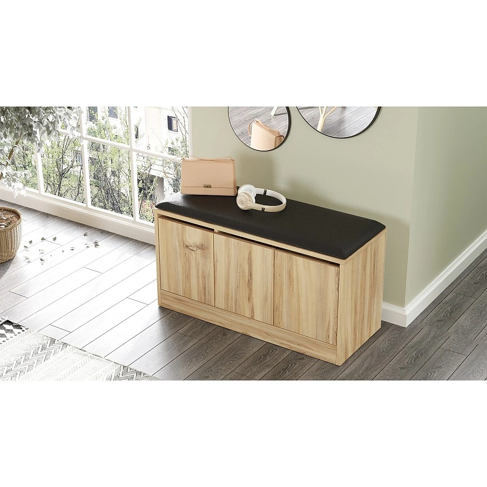 ArteLibre Έπιπλο Εισόδου ArteLibre CROFTON Φυσικό Μοριοσανίδα 89.6x35.5x45.8cm - 15350110 - inde.gr ArteLibre Έπιπλο Εισόδου ArteLibre CROFTON Φυσικό Μοριοσανίδα 89.6x35.5x45.8cm - 15350110 - inde.gr