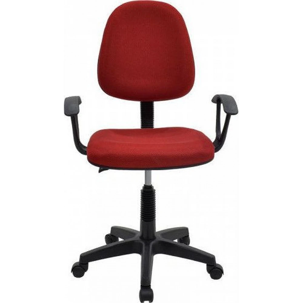 ArteLibre Καρέκλα Γραφείου BASIC Κόκκινο Ύφασμα 55x48x82-94cm - 14990132 - inde.gr