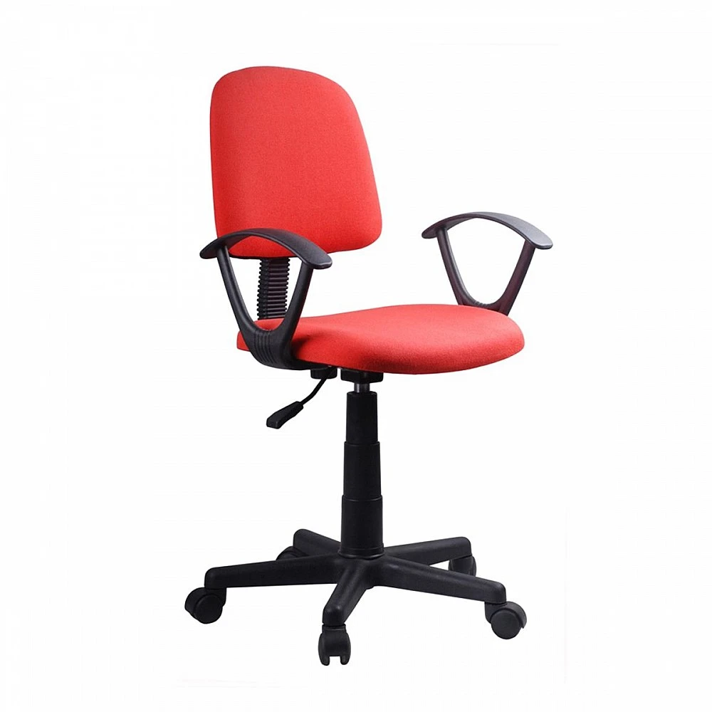 ArteLibre Καρέκλα Γραφείου BASIC Κόκκινο Ύφασμα 55x48x82-94cm - 14990132 - inde.gr