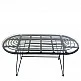 ArteLibre Τραπέζι Κήπου ArteLibre ARRIUS Μαύρο Μέταλλο/Rattan/Γυαλί 100x45x46cm - 14510049 - inde.gr ArteLibre Τραπέζι Κήπου ArteLibre ARRIUS Μαύρο Μέταλλο/Rattan/Γυαλί 100x45x46cm - 14510049 - inde.gr