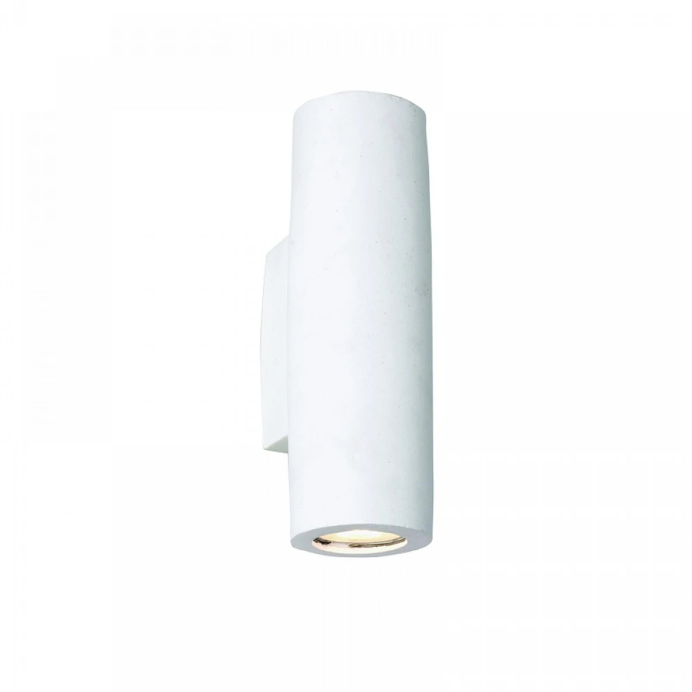 InLight Επιτοίχιο φωτιστικό λευκό από γύψο 2XGU10 D:25cm (43404)