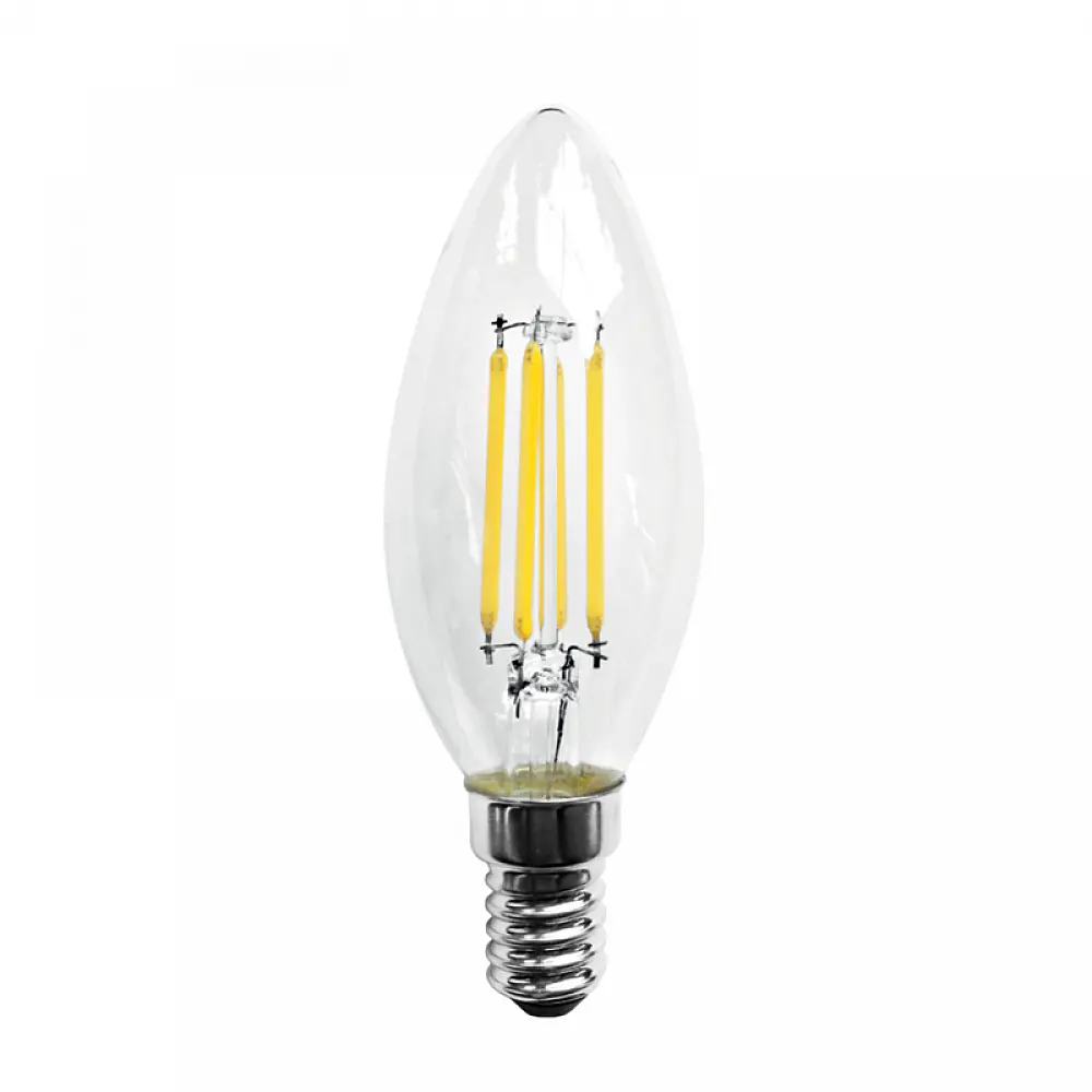 InLight E14 LED Filament C35 5watt Φυσικό Λευκό (7.14.05.17.2)