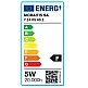 InLight Ε14 LED Filament C35 5watt με μελί κάλυμμα (7.14.05.40.1) InLight Ε14 LED Filament C35 5watt με μελί κάλυμμα (7.14.05.40.1)