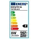 InLight E27 LED G45 8watt 4000Κ Φυσικό Λευκό (7.27.08.12.2) InLight E27 LED G45 8watt 4000Κ Φυσικό Λευκό (7.27.08.12.2)