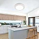 InLight Πλαφονιέρα οροφής λευκή από γύψο 3XE27 D:40cm (42155-B) InLight Πλαφονιέρα οροφής λευκή από γύψο 3XE27 D:40cm (42155-B)