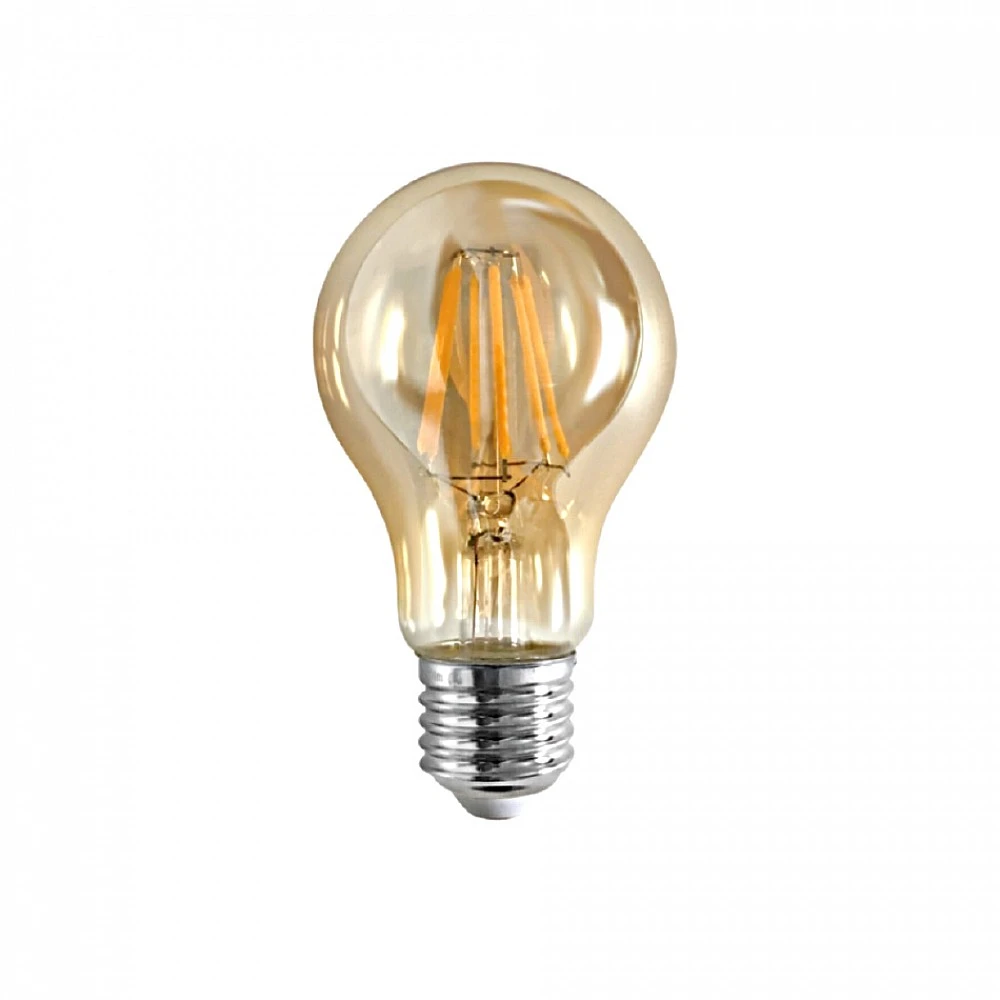 InLight E27 LED Filament A60 8watt με μελί κάλυμμα (7.27.08.41.1)