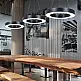 InLight Κρεμαστό φωτιστικό LED 70W 3000K σε μαύρη απόχρωση D:120cm (6041-120-BL) InLight Κρεμαστό φωτιστικό LED 70W 3000K σε μαύρη απόχρωση D:120cm (6041-120-BL)