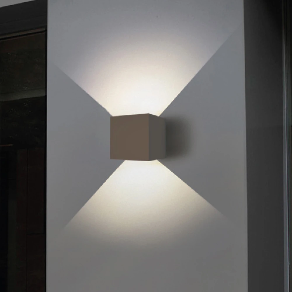 it-Lighting Emerald LED 10W 3000K Outdoor Wall Lamp Grey D:9,9cmx9,9cm (80203131) it-Lighting Emerald LED 10W 3000K Outdoor Wall Lamp Grey D:9,9cmx9,9cm (80203131)
