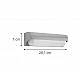 it-Lighting Erie LED 10W 3CCT Outdoor Wall Lamp Grey D:26,1cmx7cm (80203030) it-Lighting Erie LED 10W 3CCT Outdoor Wall Lamp Grey D:26,1cmx7cm (80203030)