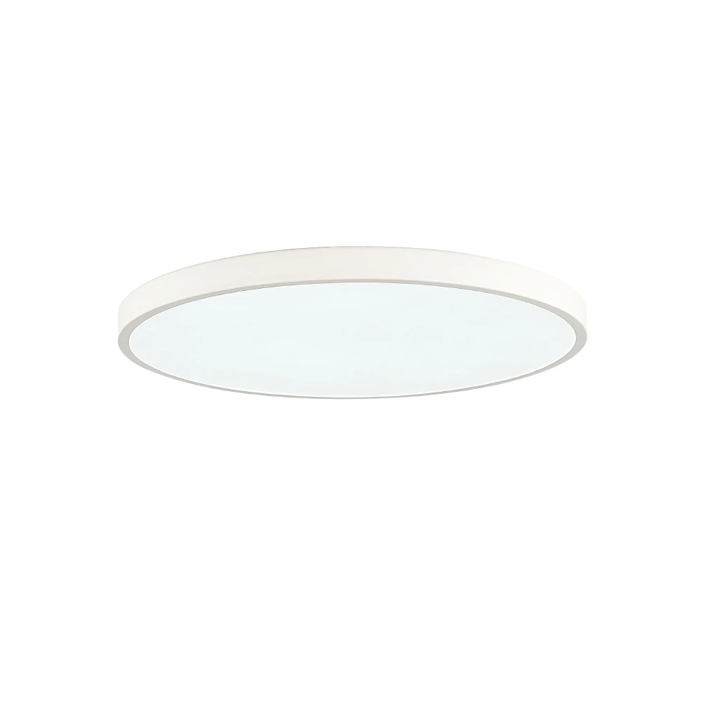 InLight Πλαφονιέρα οροφής LED 36W 3CCT (by switch on base) από λευκό μέταλλο και ακρυλικό D:60cm (42035-B-White)