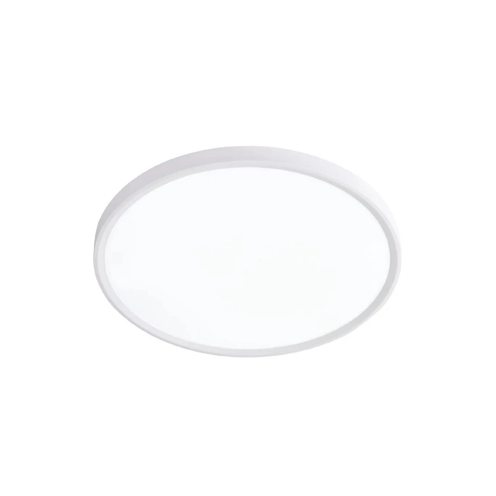 Inlight Πλαφονιέρα οροφής LED 40W 3CCT (by switch on base) σε λευκή απόχρωση D:50x2,5cm (42036-B-White)