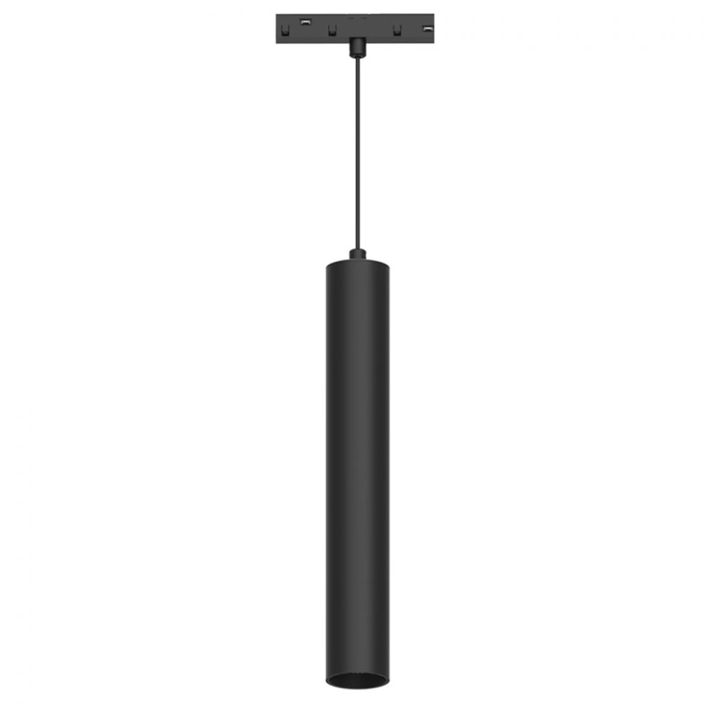 Inlight Κρεμαστό φωτιστικό LED 10W 3CCT για μαγνητική ράγα σε μαύρη απόχρωση D:3X40cm (TM0130-Black)