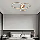 Inlight Φωτιστικό οροφής LED 75W 3CCT (by switch on base) D:80cm (6094-A-Golden)