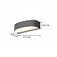 InLight Caror - LED 9W 3CCT Up and Down Outdoor Light in White Color (80204020) InLight Caror - LED 9W 3CCT Up and Down Outdoor Light in White Color (80204020)