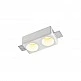 Inlight Χωνευτό τετράγωνο σποτ από γύψο 2XGU10 D:15cm (Χ0012-WH) Inlight Χωνευτό τετράγωνο σποτ από γύψο 2XGU10 D:15cm (Χ0012-WH)