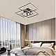 Inlight Πλαφονιέρα οροφής LED 72W & 3*3W 3CCT σε μαύρη απόχρωση D:64x64cm (6112) Inlight Πλαφονιέρα οροφής LED 72W & 3*3W 3CCT σε μαύρη απόχρωση D:64x64cm (6112)