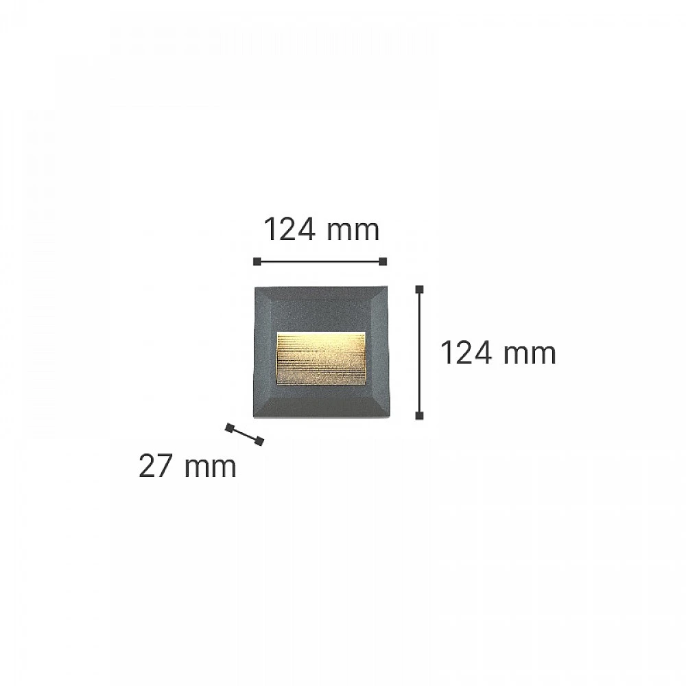 it-Lighting Salmon LED 2W 3CCT Outdoor Wall Lamp White D:12.4cmx12.4cm (80201820) it-Lighting Salmon LED 2W 3CCT Outdoor Wall Lamp White D:12.4cmx12.4cm (80201820)