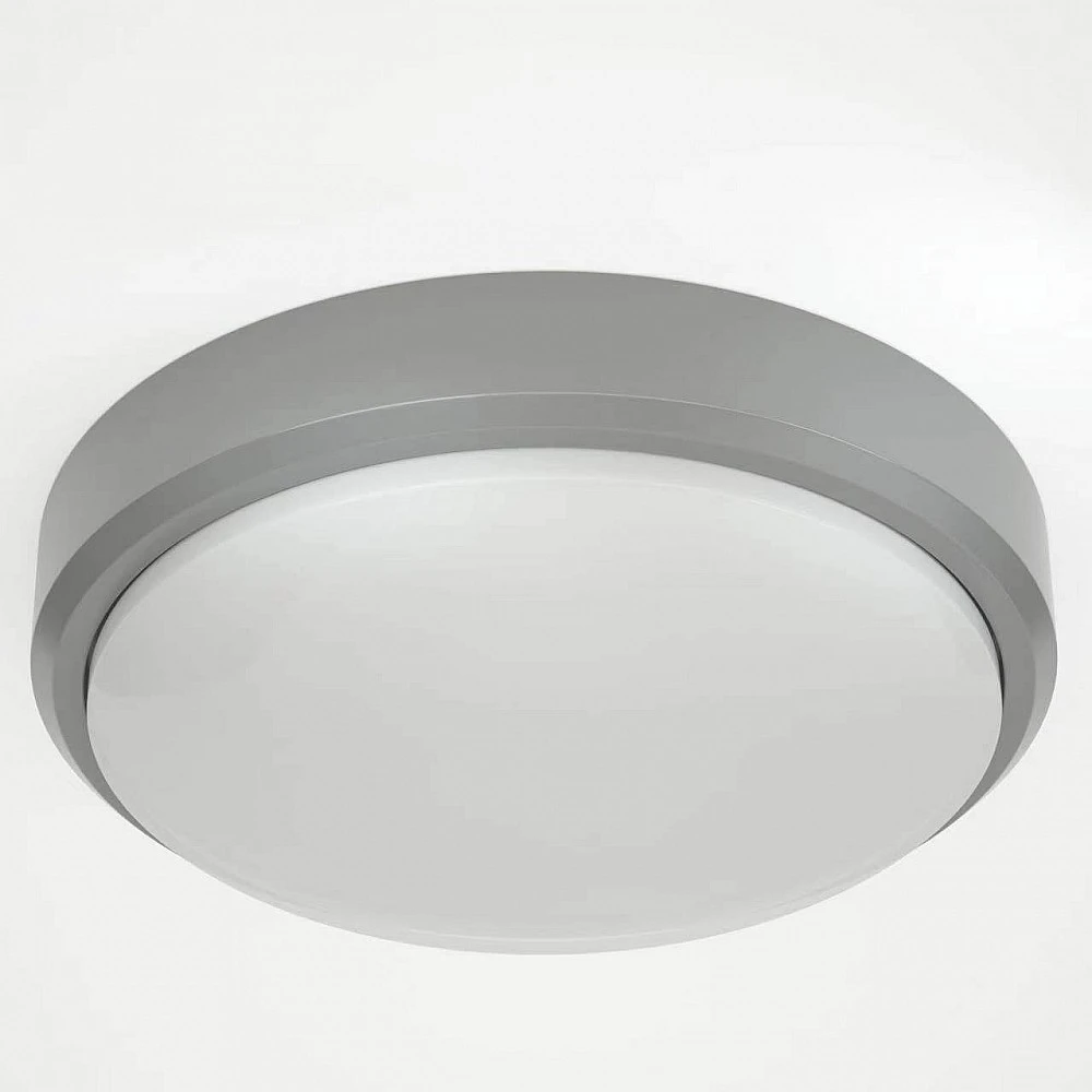 it-Lighting Echo LED 15W 3CCT Outdoor Ceiling Light Grey D:21cmx6cm (80300230)