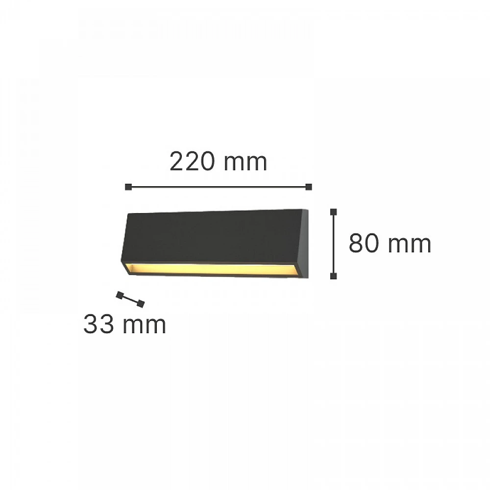it-Lighting Blue LED 4W 3CCT Outdoor Wall Lamp White D:22cmx8cm (80202320) it-Lighting Blue LED 4W 3CCT Outdoor Wall Lamp White D:22cmx8cm (80202320)