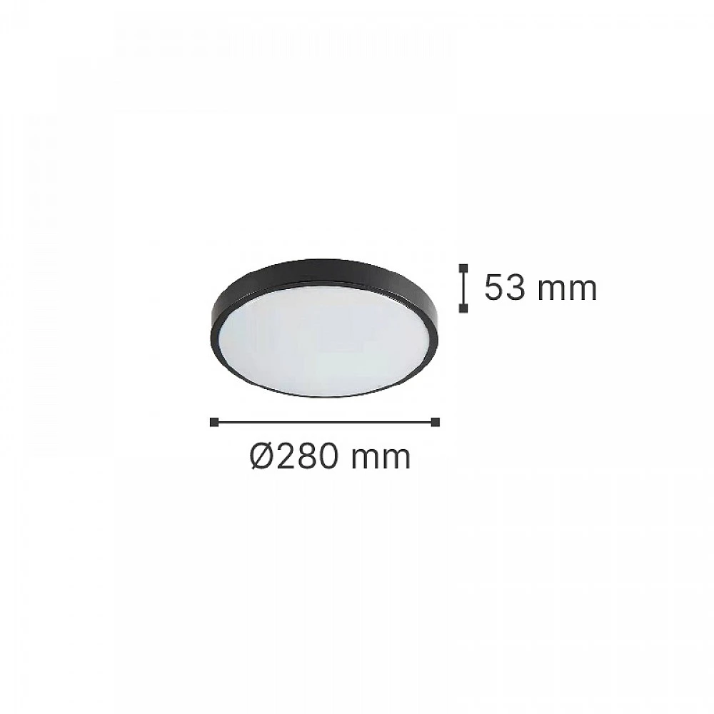 it-Lighting Torch LED 18W 3CCT Outdoor Ceiling Light White D:28cmx5,3cm (80300320)