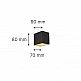 it-Lighting Norman 1xGU10 Outdoor Up or Down Wall Lamp Grey D:8cmx7cm (80200434) it-Lighting Norman 1xGU10 Outdoor Up or Down Wall Lamp Grey D:8cmx7cm (80200434)