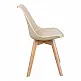 Καρέκλα Gaston pakoworld PP-PU taupe απόχρωση- φυσικό πόδι 43x51x75εκ Καρέκλα Gaston pakoworld PP-PU taupe απόχρωση- φυσικό πόδι 43x51x75εκ