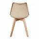Καρέκλα Gaston pakoworld PP-PU taupe απόχρωση- φυσικό πόδι 43x51x75εκ Καρέκλα Gaston pakoworld PP-PU taupe απόχρωση- φυσικό πόδι 43x51x75εκ