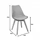 Καρέκλα Gaston pakoworld PP-PU taupe απόχρωση- φυσικό πόδι 43x51x75εκ Καρέκλα Gaston pakoworld PP-PU taupe απόχρωση- φυσικό πόδι 43x51x75εκ