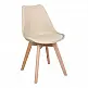Καρέκλα Gaston pakoworld PP-PU taupe απόχρωση- φυσικό πόδι 43x51x75εκ Καρέκλα Gaston pakoworld PP-PU taupe απόχρωση- φυσικό πόδι 43x51x75εκ