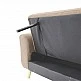 Καναπές-κρεβάτι Carmelo pakoworld με μπεζ-καφέ ύφασμα 214x80x86εκ Καναπές-κρεβάτι Carmelo pakoworld με μπεζ-καφέ ύφασμα 214x80x86εκ