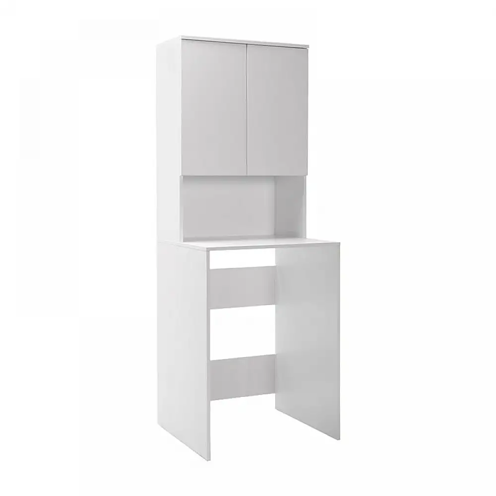 Έπιπλο πλυντηρίου Ryda pakoworld μελαμίνης λευκό 65x60x182εκ