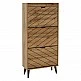Παπουτσοθήκη Thelma pakoworld 12 ζεύγων sonoma 60x23.8x131.6εκ Παπουτσοθήκη Thelma pakoworld 12 ζεύγων sonoma 60x23.8x131.6εκ