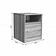 Κομοδίνο Foly pakoworld με ένα ντουλάπι sonoma 40x40x50εκ Κομοδίνο Foly pakoworld με ένα ντουλάπι sonoma 40x40x50εκ