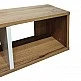 Ραφιέρα τοίχου Flevior pakoworld σε sonoma με λευκή απόχρωση 90x22x25.6εκ Ραφιέρα τοίχου Flevior pakoworld σε sonoma με λευκή απόχρωση 90x22x25.6εκ