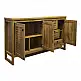 Μπουφές Beles pakoworld sonoma 160x40x93.5εκ