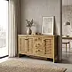 Μπουφές Beles pakoworld sonoma 160x40x93.5εκ