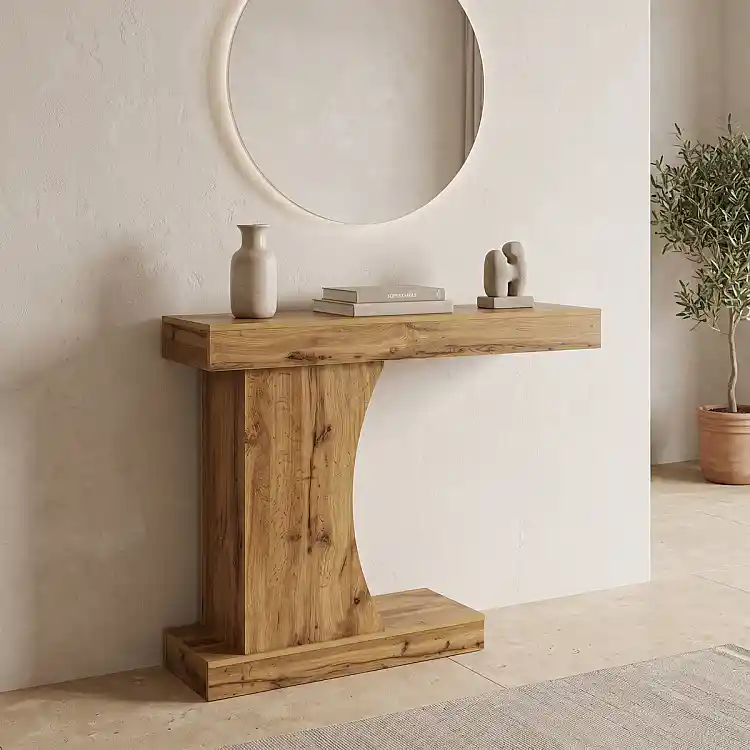 Κονσόλα Devo pakoworld oak 120x30x90εκ