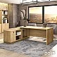 Γραφείο εργασίας επαγγελματικό Amazon pakoworld αριστερή γωνία χρώμα sonoma 180x160x76εκ Γραφείο εργασίας επαγγελματικό Amazon pakoworld αριστερή γωνία χρώμα sonoma 180x160x76εκ